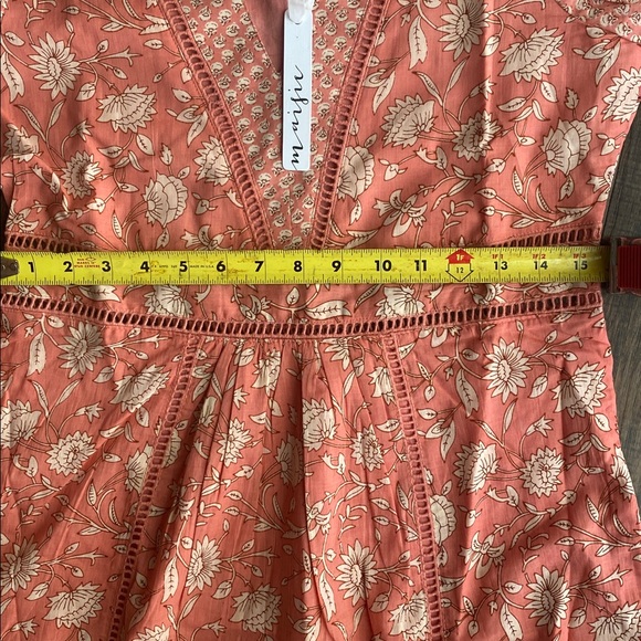 Maisie Chic Pink Floral Midi Skirt - Picture 14 of 15